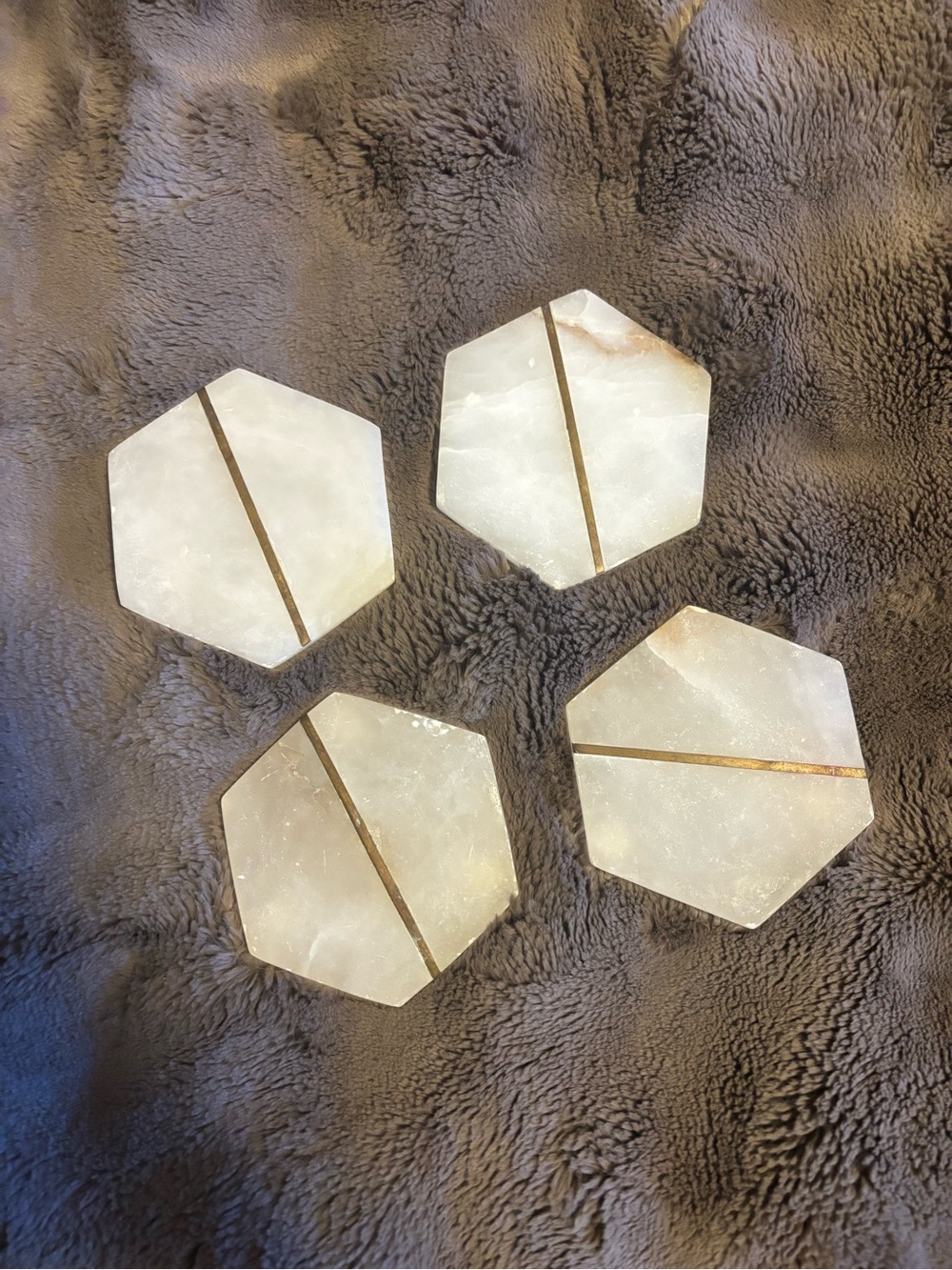 ☀️ No Brand ☀️ heavy stone coasters